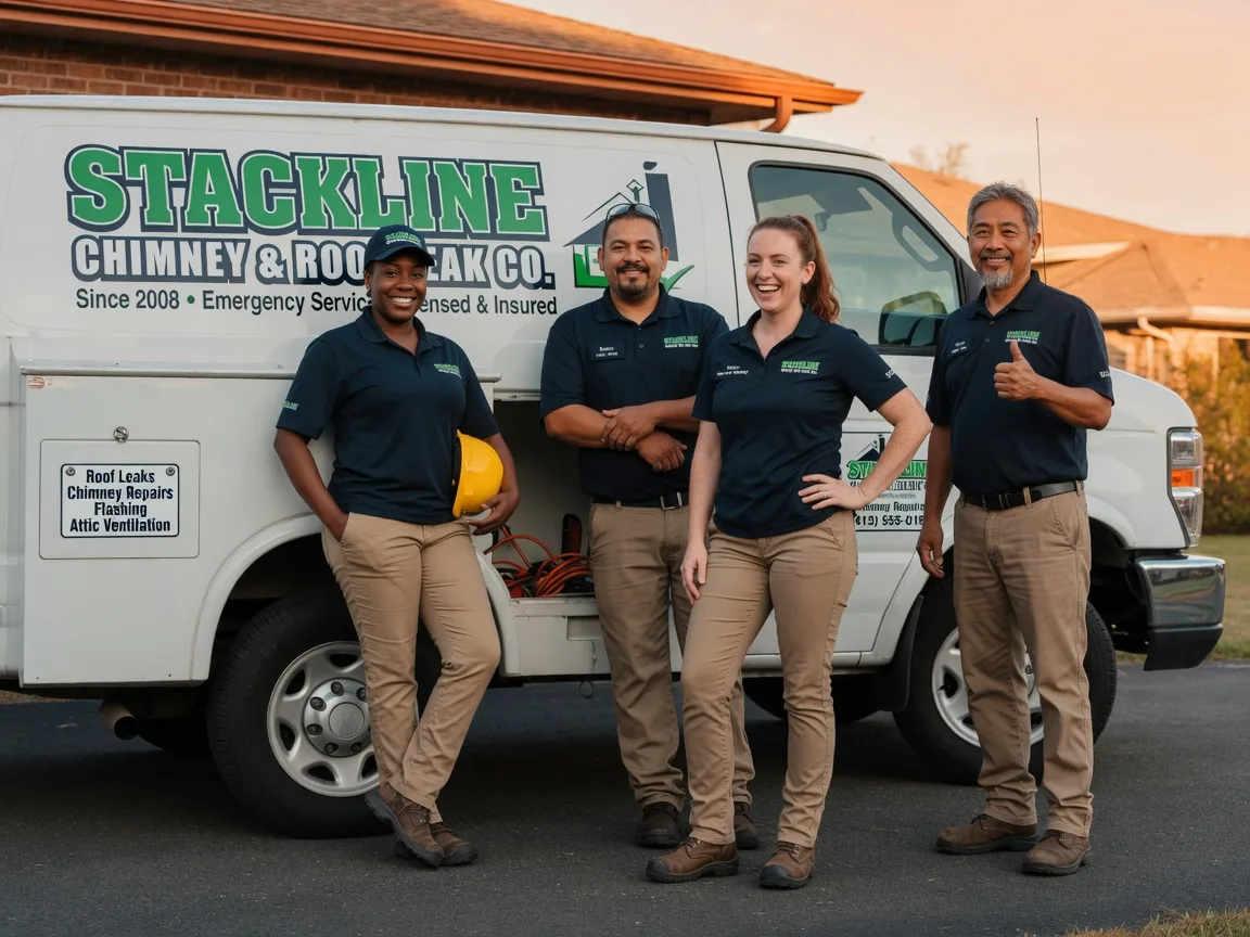 Chimney flashing repair company in Mount Sterling, IA